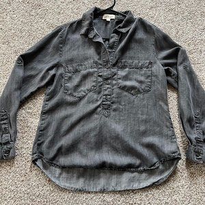 Cloth & stone Medium Chambray Top